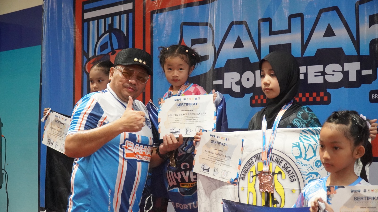 Bahari Roll Fest Diikuti 485 Peserta dari 7 Provinsi 