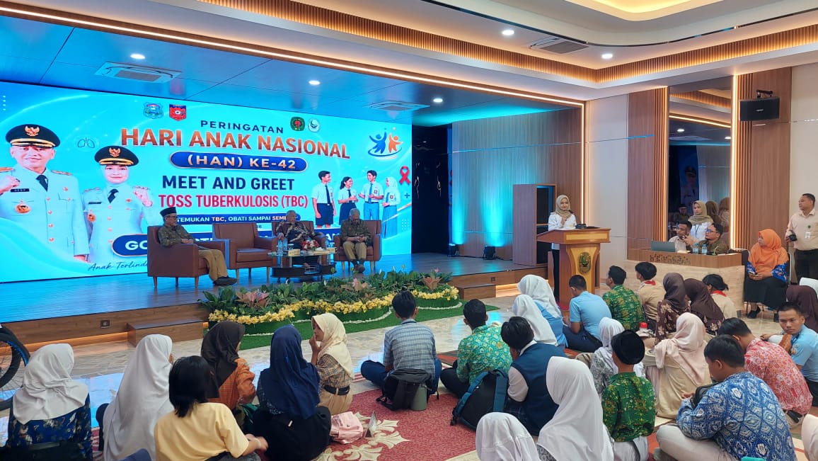 Wakil Wali Kota Tegal Ajak Pelajar Jadi Duta TOS TBC untuk Wujudkan Generasi Sehat Bebas Tuberkulosis