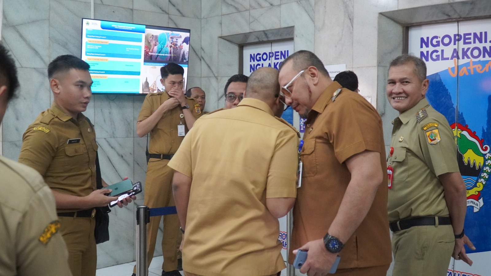 Wali Kota dan Wakil Wali Kota Tegal Hadiri Rakor, Bahas LP2B dan Pengelolaan Sampah Prov Jateng Bersama KPK