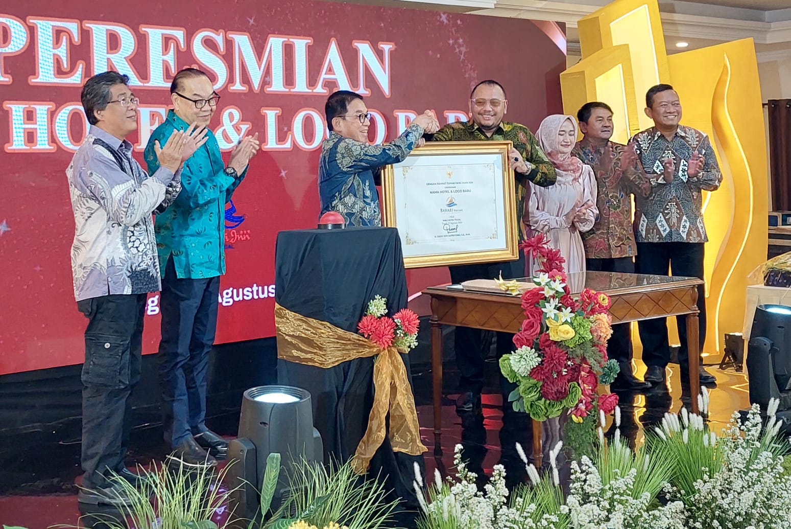 Bahari Inn Resmi Berganti Nama Menjadi Bahari Heritage Hotel, Wali Kota Tegal Dorong Peningkatan Kelas Hotel